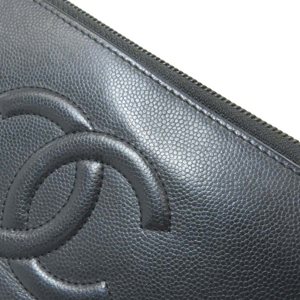 CHANEL Black Logo Wallet - Picture 15 of 16